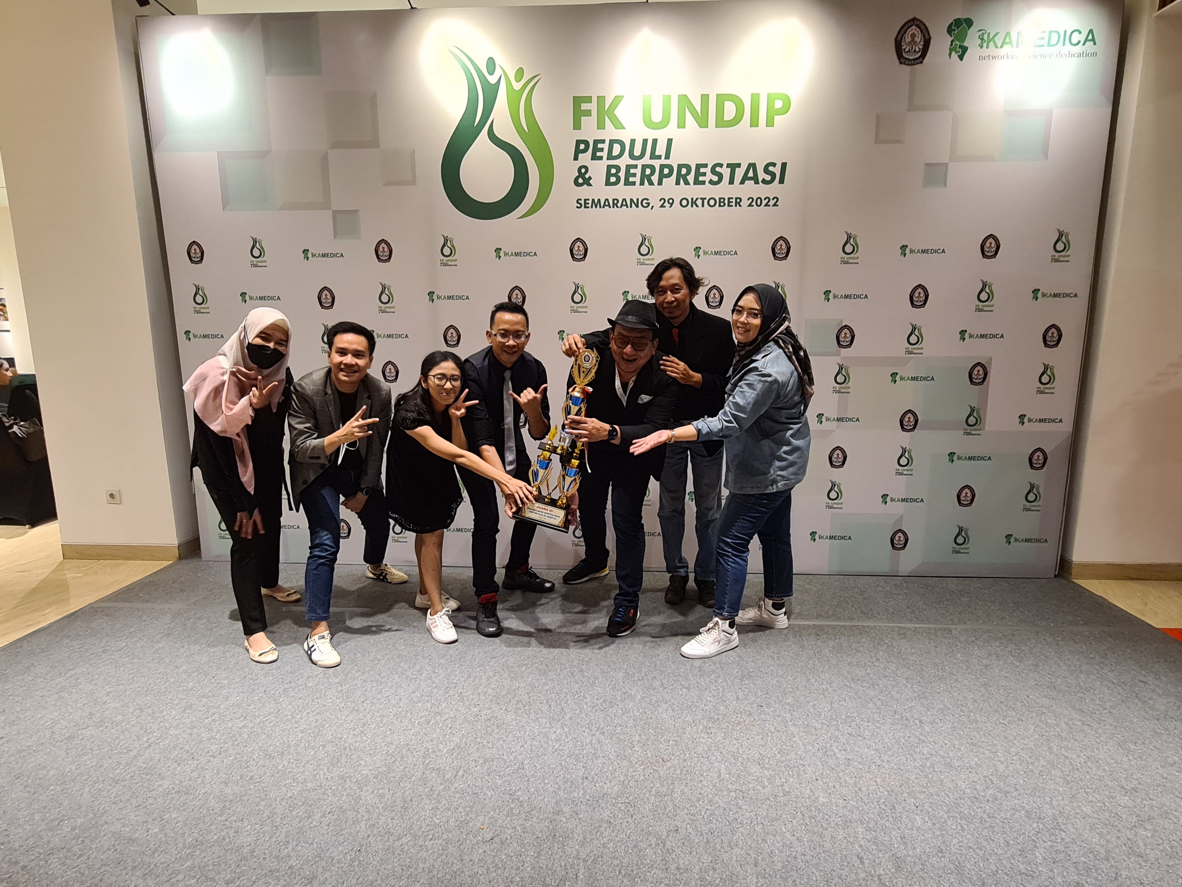 Juara 3 Kompetisi Band Dies Natalis FK Undip ke-61